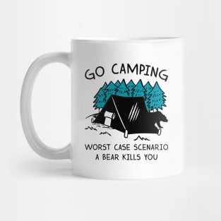 Go Camping Bear Mug